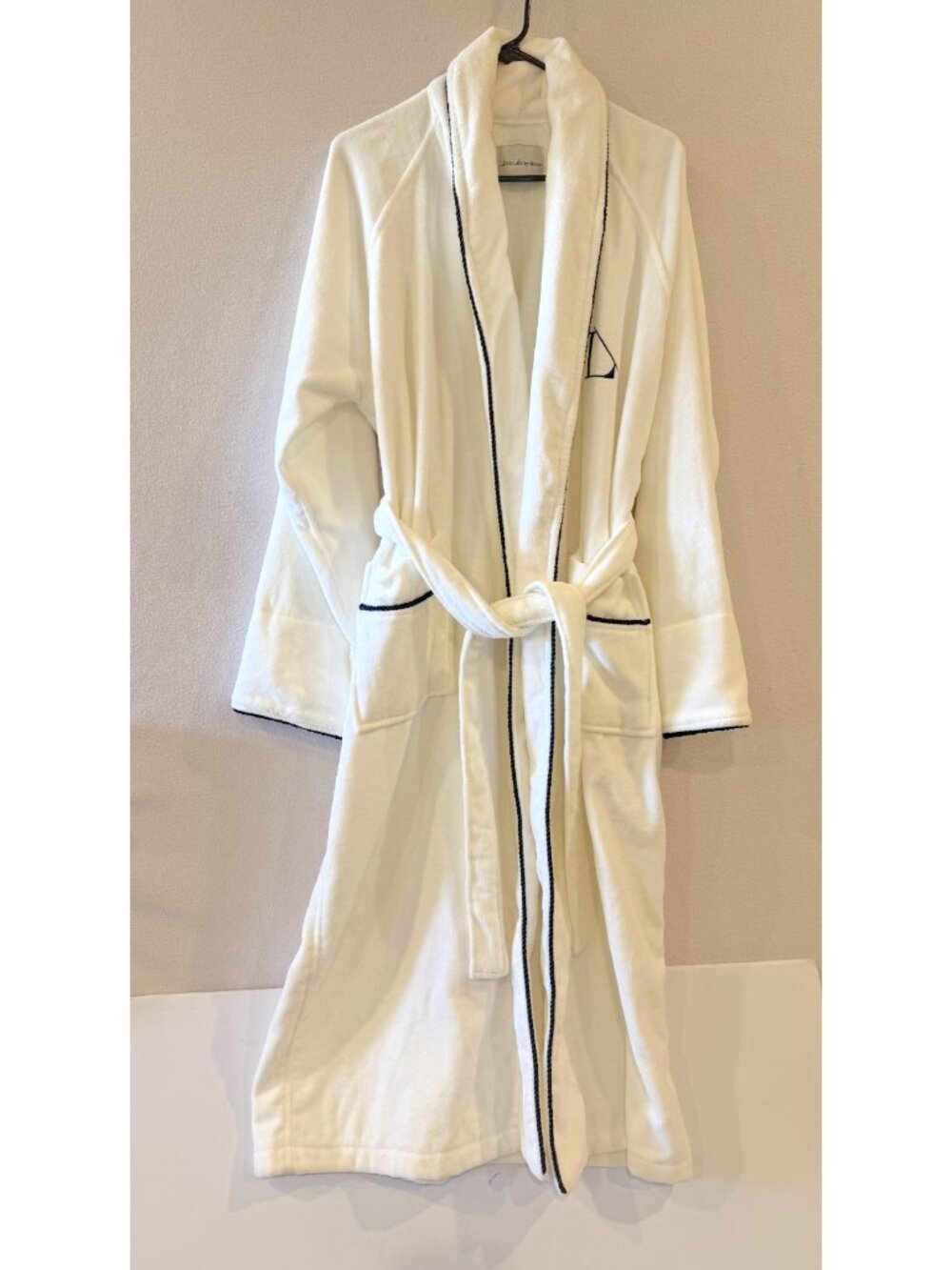 LIMELIFE BY ALCONE 100% COTTON MADE IN PARIS ROBE COLOR WHITE SZ XL